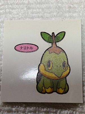 Turtwig Pokemon Bread Mini Sticker Seal Daiichi Pan Promo Japanese E5601