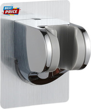 Shower Head Holder Strong Adhesive No Drilling Wall Mount Adjustable Handheld Sh