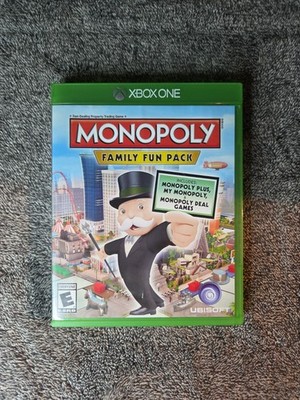 Monopoly Family Fun Pack Microsoft Xbox One Tested & Working Ubisoft 