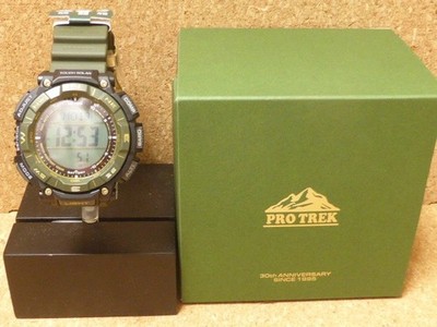 CASIO PRO TREK PRG-340ANS-3JR 30th Anniversary Solar Men Watch New in Box
