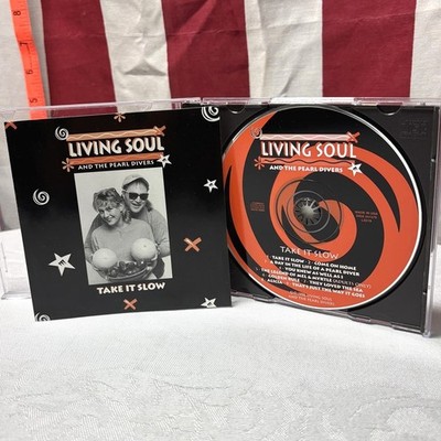 LIVING SOUL & PEARL DIVERS folk rock Take It Slow CD indie 1996 storytelling