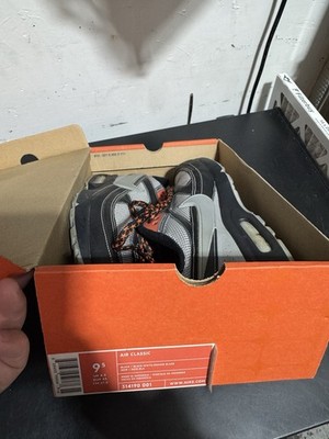 Nike Air Classic BW Clerks Pack Black Gray Orange 314190-001 Men's Sneaker
