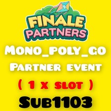 1 x Slot - Max 4 Hours ( FINALE PARTNERS ) Mo...