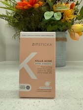 Zitsticka Killa Acne Extra Strength 4 patches swabs NIB MFG SEALED