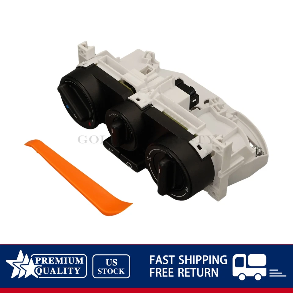 Interruptor de módulo de control de clima panel de control de calefacción de aire acondicionado para VW Beetle 1C0820045C Foto 4 de 4