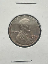 United States Philadelphia Mint 1982 Lincoln Memorial Cent Variety Error