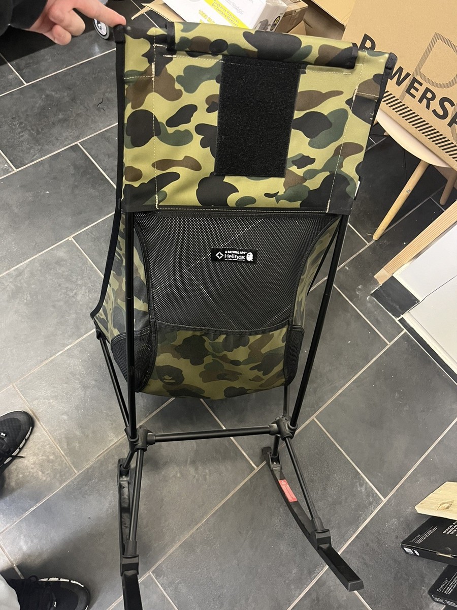 ロッキングチェア BAPE TENDO ABC CAMO ROCKING CHAIR A BATHING APE Men's Goods BAPE x HELINOX ABC CAMO rocking CHAIR | eBay