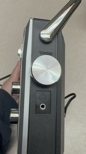 GE 7-2940 TELEVISION AUDIO/24HR WEATHER/AM/FM RADIO - TESTED & WORKING - Afbeelding 4 van 6