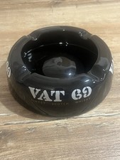 Cendrier XXL VAT 69 Finest Scotch Whisky Tampon Vert porcelaine Wade England