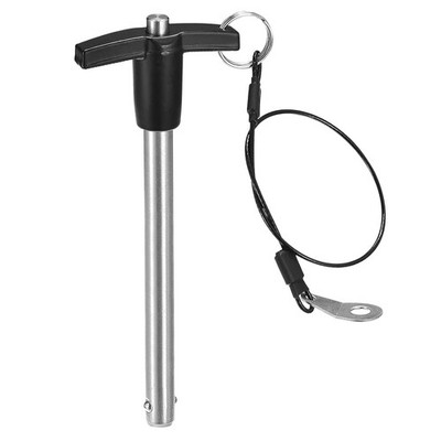 Stainless Steel 304 Push-Button Quick Release Pin T Handle Lock Pins, Pin Dia...