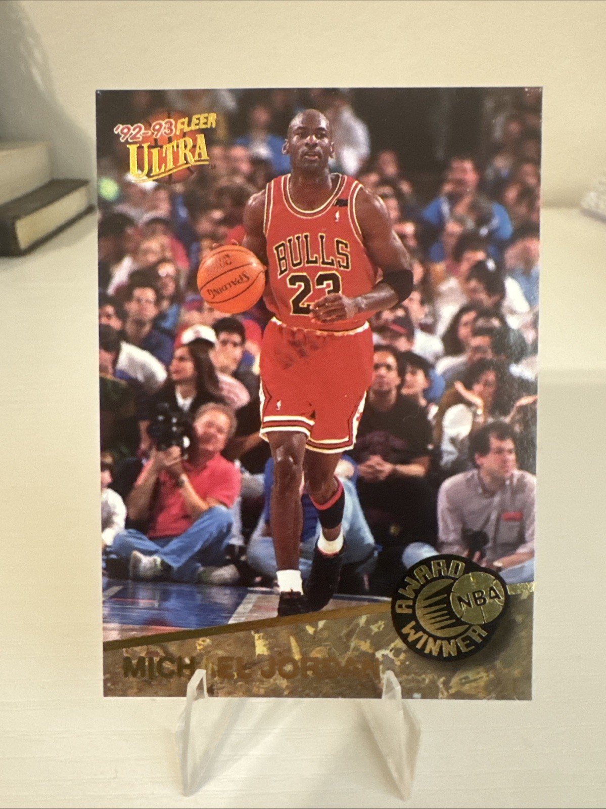 1992-93 Fleer Ultra - NBA Award Winner -  Michael Jordan - #1 of 5 - Bulls      