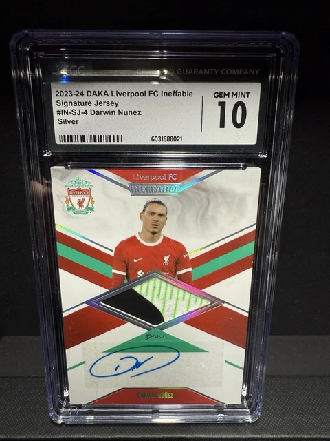 Daka Liverpool FC Ineffable 2023-2024: Darwin Nunez Patch Auto /15