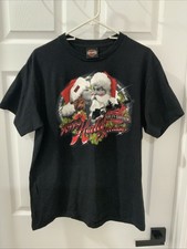 STEEL HORSE Harley Davidson~Midlothian,VA  2012 Santa Happy Holidays Xmas-Large