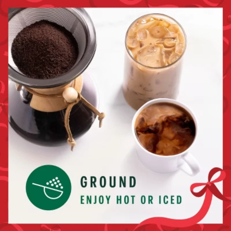 Starbucks Peppermint Mocha Flavored Light Roast Ground Coffee - 11oz - Image 3 of 4