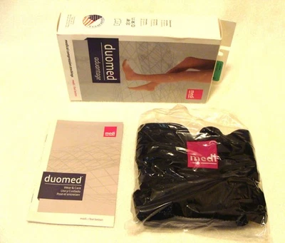 Medi duomed Advantage AT26255 Thigh Black w/ tb ct 20-30 XXL Closed Toe New - Image 1 of 4