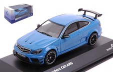 MERCEDES C-CLASS C63 6.3 V8 AMG BLACK SERIES 2012 BLUE 1:43 - Solid - SL4311607