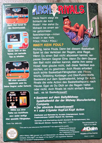 Arch Rivals EMBALAJE ORIGINAL ALEM&Aacute;N E instrucciones - Juego Nintendo NES PAL B Basket Brawl