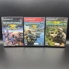 SOCOM U.S Navy Seals 1 2 3 Sony Playstation 2 PS2 Lot of 3 Tested Works