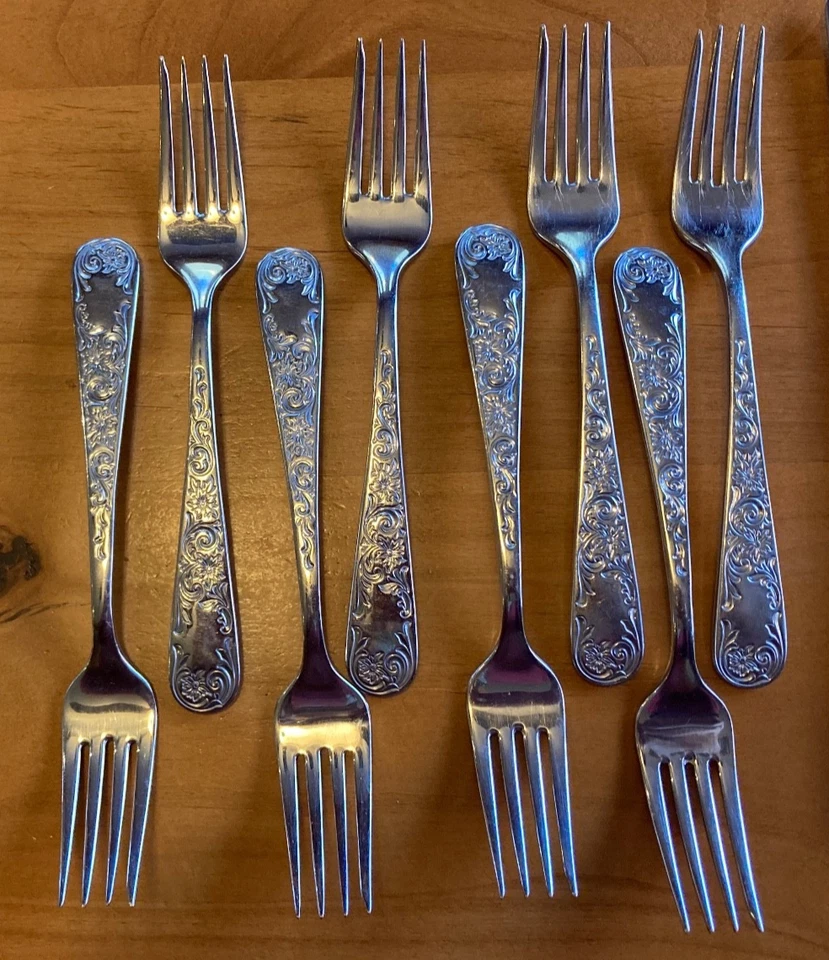 Cubiertos Lenox MARYLAND GRABADOS Acero Inoxidable 57 Piezas 8 Ajustes de Lugar + Servir Foto 3 de 4