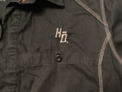 Harley-Davidson Motors Men’s Performance Short Sleeve Button Up Shirt - L - Picture 2 of 5
