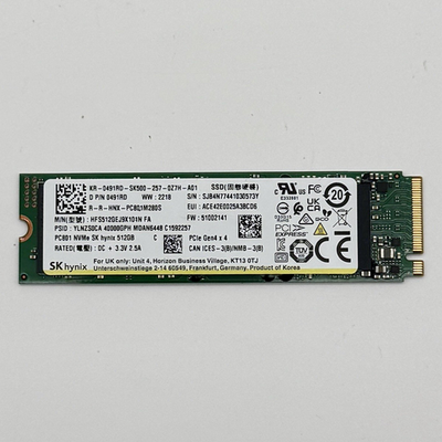 512GB SK Hynix PC801 NVMe PCIe Gen4x4 M.2 2280 SSD HFS512GEJ9X101N