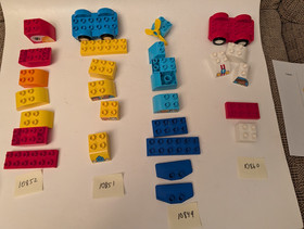 Lego Duplo 10849 My First Plane 10860 1st Race Car 10851 1st  Bus  10852 1stBird