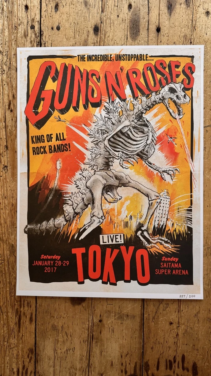 レア　Guns N' Roses リトグラフ　ガンズアンドローゼズ ロス　LA レア Guns N' Roses リトグラフ ガンズアンドローゼズ ロス LA レア