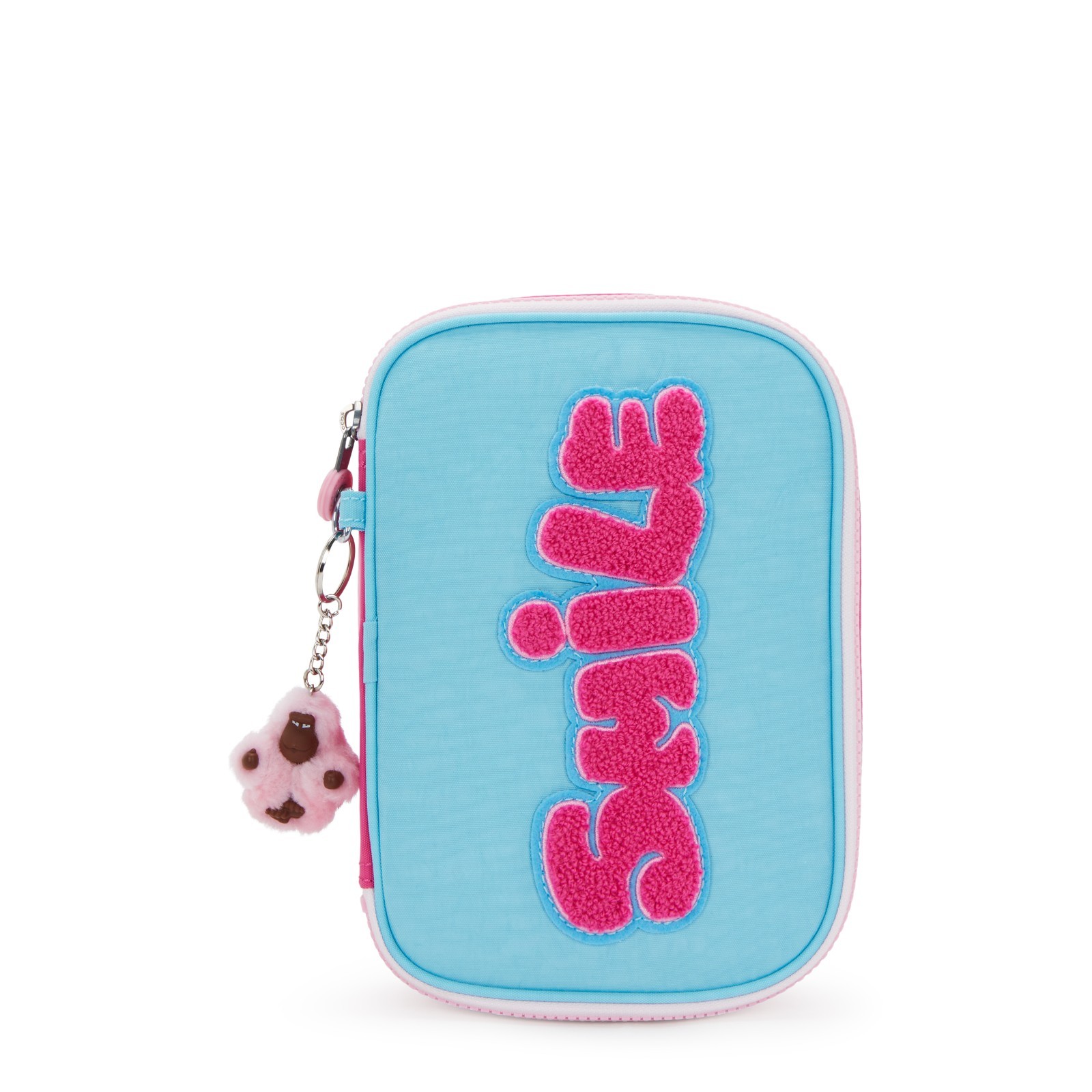 Kipling 100 PENS Pen Case in Smile Blue Block RRP £54