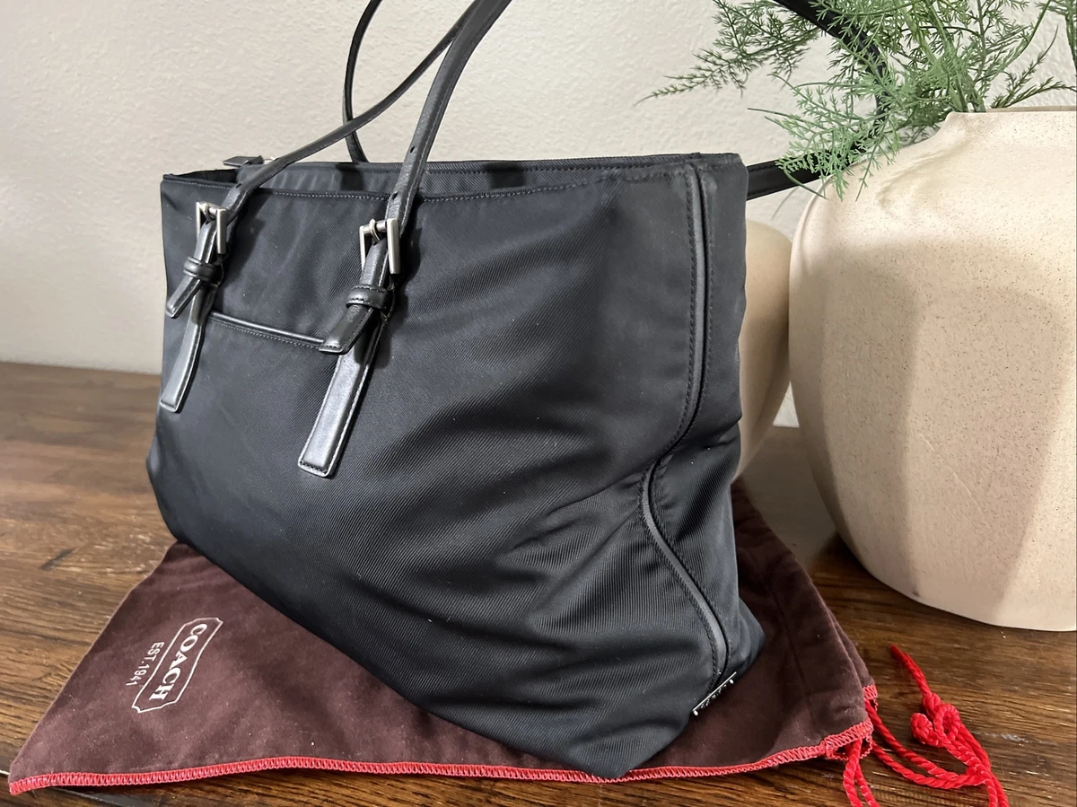 Coach large tote bags ebay sale
