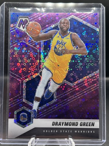 20/21 Panini Mosaic - DRAYMOND GREEN FAST BREAK PURPLE DISCO /50 #55 Warriors - Picture 2 of 3