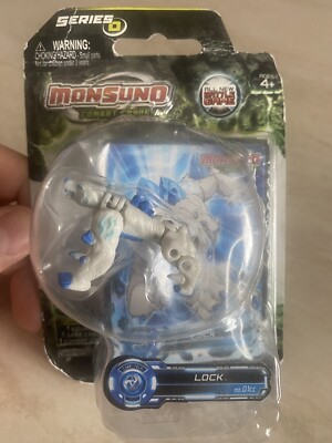 Monsuno Combat Chaos Deluxe action figure Lock 2013 nuovo da