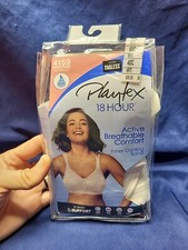 Playtex 18 Hour Seamless Wirefree Bra Back Side Smoothing TruSUPPORT Cool Dri