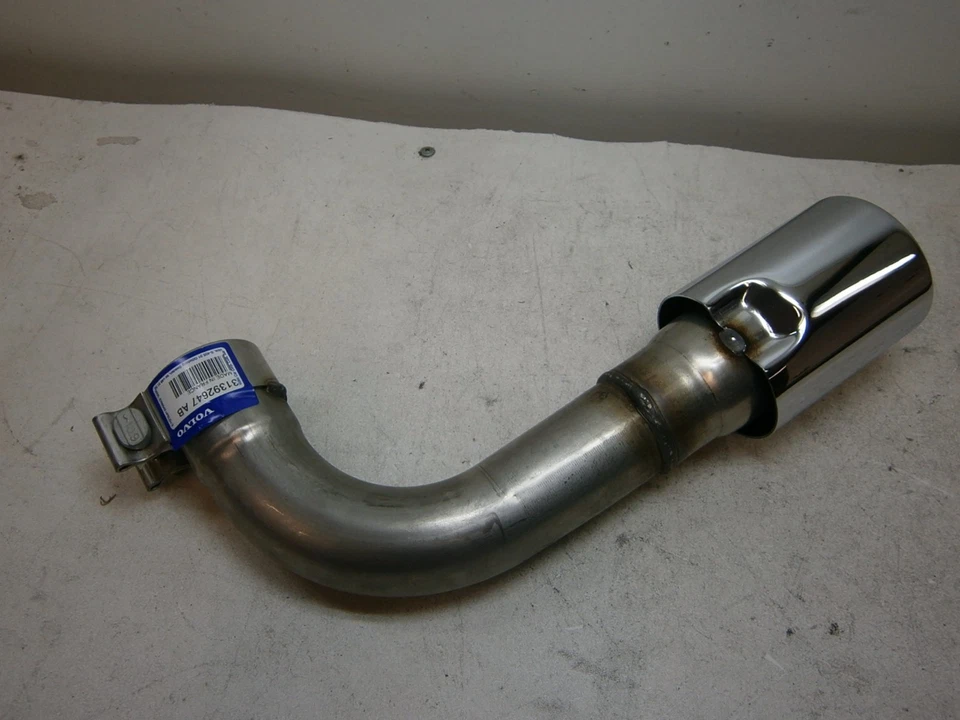 nn608180 Volvo XC60 2010 2011 2012 2013 2014 2015 LH хромированный наконечник выхлопной трубы изготовитель оборудования - Изображение 2 из 4