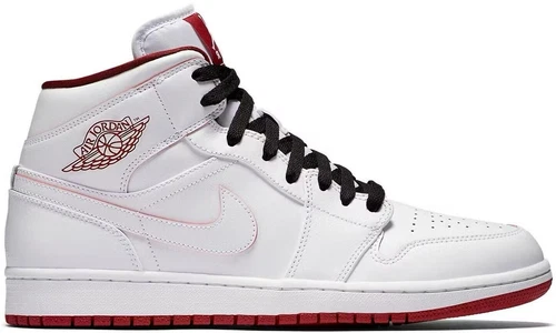 Jordan 1 Retro Mid White Gym Red