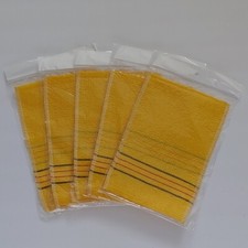 Pack of 5 Korean Italy Exfoliating Mitten Wash Scrub Towel