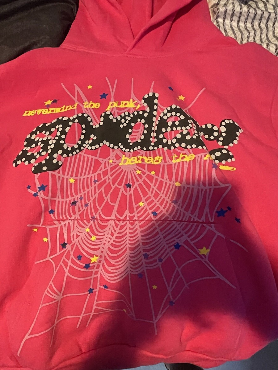 Sp5der Spider P*NK スパイダー パーカー正規品 スパイダー P*NK V2 パーカー ブラック メンズ - FW23 - JP