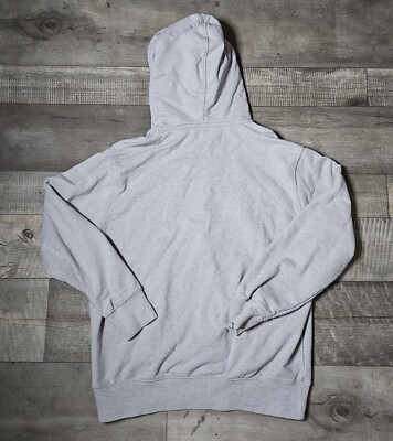 Palace Felt Letters Full Zip Hood 'Grey Marl' Mens Hooded Sweater