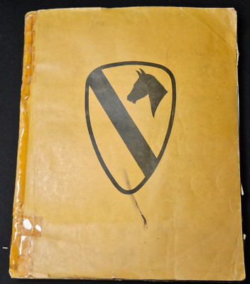 Vintage Road to Tokyo 1st Cavalry Division Book Paperback