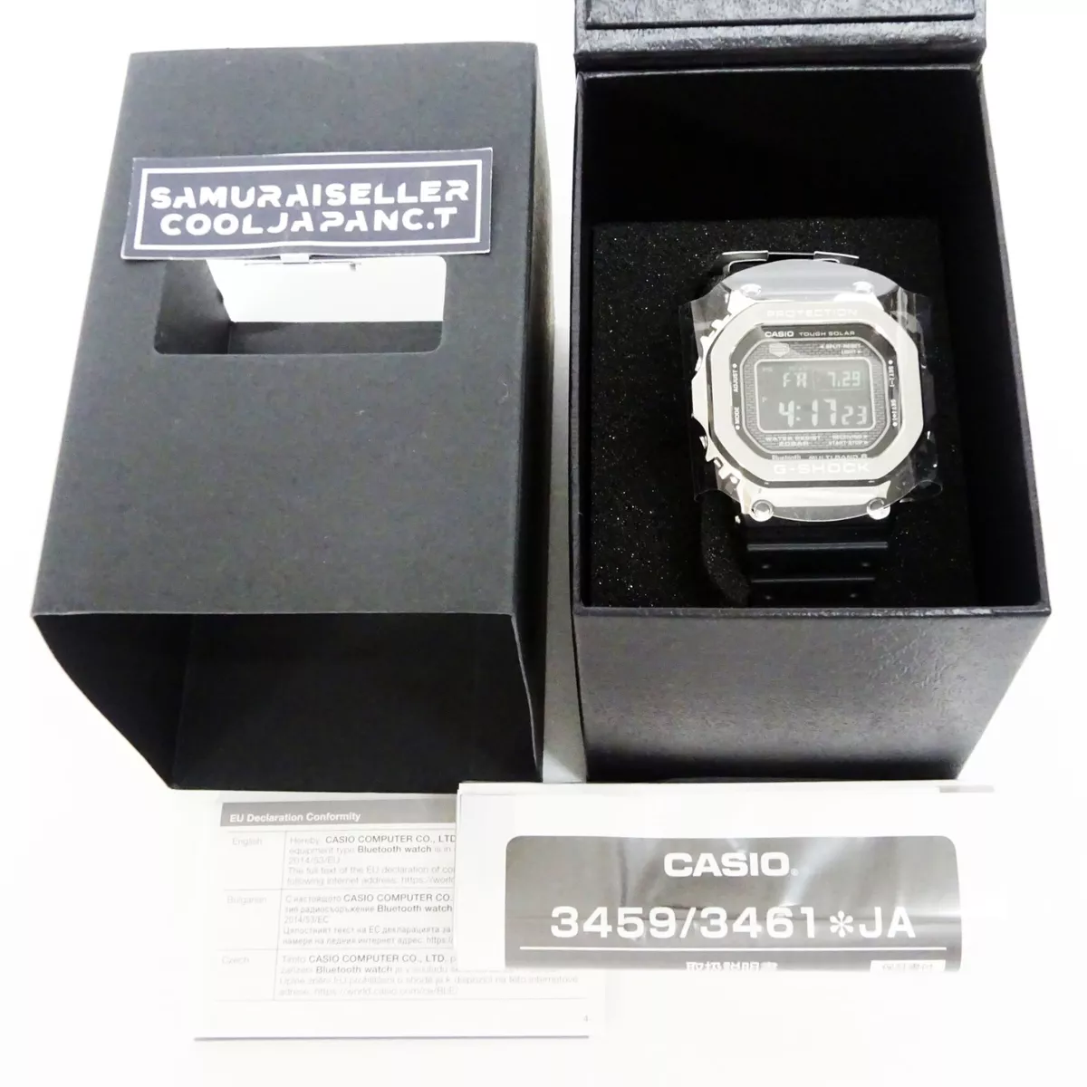 CASIO G-SHOCK GMW-B5000-1JF Bluetooth Smartphone Link Men's