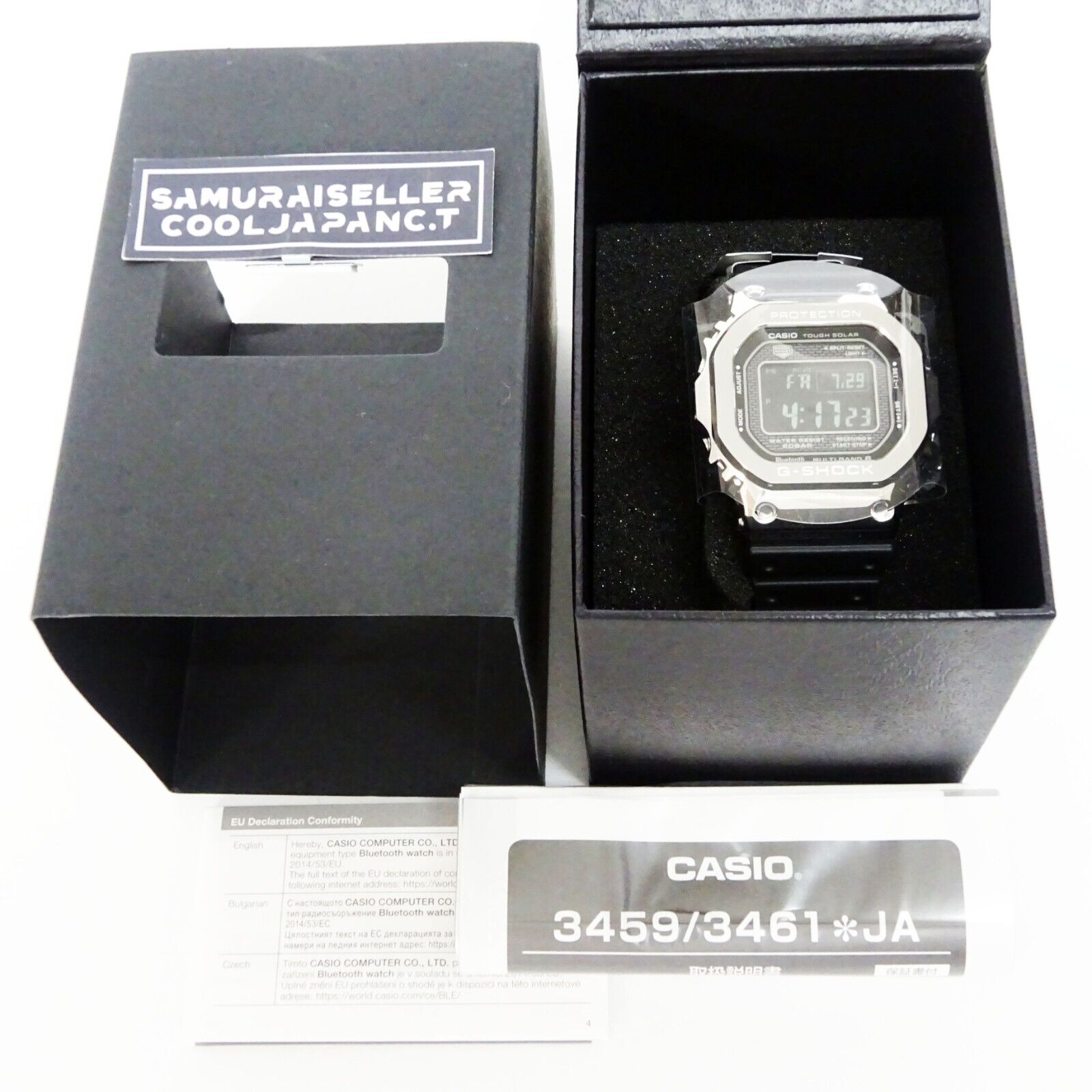 CASIO G-SHOCK GMW-B5000-1JF Bluetooth Smartphone Link Men's Watch NEW