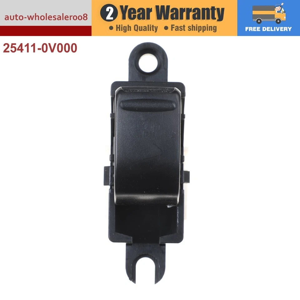 Interruptor mestre de janela de energia elétrica para Nissan Pathfinder 1997-04 Patrol X-Trail - Imagem 4 de 4