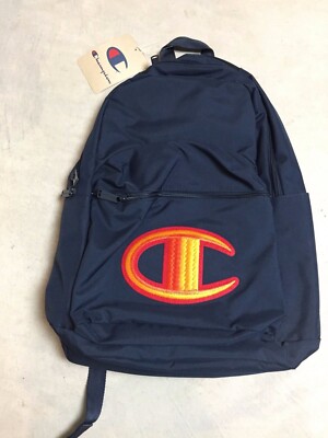 orange champion backpack