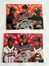 (2) 1999 FLEER SPORTS ILLUSTRATED ROOKIE CARDS-ORIOLES # 59-BRAVES # 46 BASEBALL