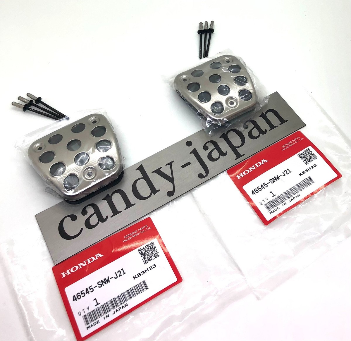 Honda Genuine Civic FD2 TYPE-R Brake Clutch Pedal Pad OEM Car