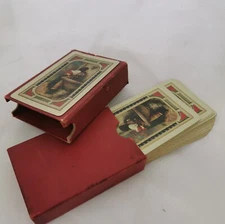 Vintage Congress 606 W Gold Edge Playing Cards Whist Size Antique Fountain Deck
