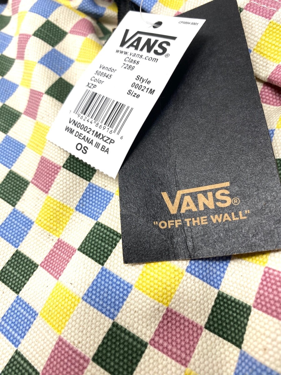VANS Deana III Backpack Multicolor Zip Pockets Skate School  display picture 2