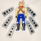 BIKER MICE FROM MARS Lawrence Limburger Figure & Mouse Trap Pieces 1993 Galoob