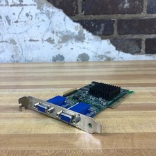 Matrox 975-0201 Rev A MGI G45 MDHA32DB MTX0960 Dual VGA AGP Graphics Card WORKS