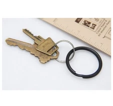 Milspec Monkey MSM Heavy Duty 1.125" Keyring EDC DIY Sling Ring -2 Pack Grey NEW