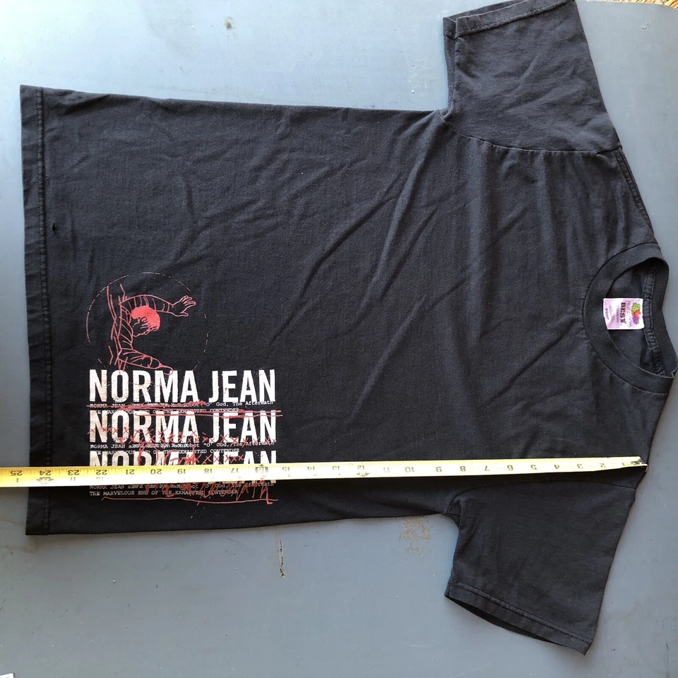 Norma Jean Band Tee Concert Merch O God The Aftermath Extremely Rare Size Small - Image 2 of 4